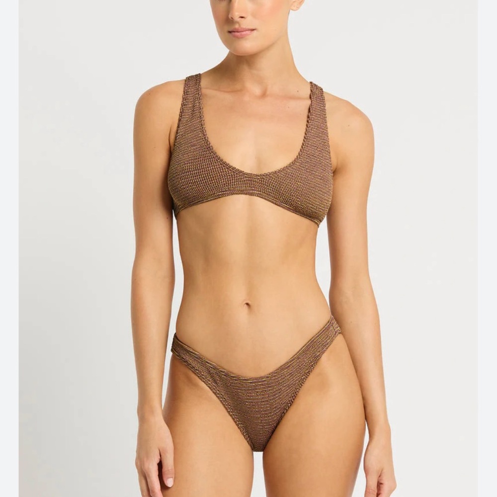 Bond-Eye Swim Bikini Crinkle Set